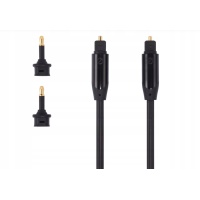 Kabel optyczny Sandstrom 2m czarny