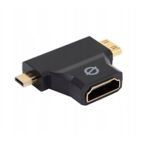 Adapter Sandstrøm trzykierunkowy HDMI