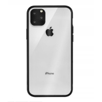 Etui QDOS do iPhone 11 Pro - przezroczyste/czarne
