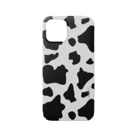 Etui Nudient do iPhone 12/Pro Moo biały/czarny