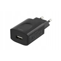 Ładowarka Deltaco 100-240 V, 5 V 2,4 A czarna