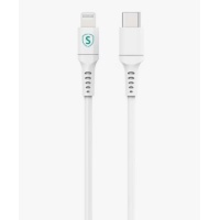 Kabel SiGN USB-C na Lightning 2m, MFi, 3A, 60W - biały