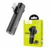 Adapter HOCO lightning - 3.5 audio LS21 czarny