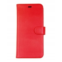 Etui skórzane G-SP of Sweden do IPhone'a XS Max Czerwone