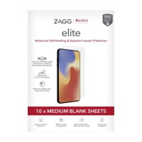 ZAGG invisibleSHIELD 10 Medium Blank Sheets