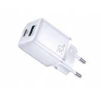 Ładowarka SiGN USB i USB-C, PD i Q.C3.0, 3A, 30W - Biała