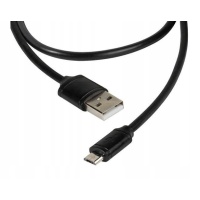 Vivanco Kabel USB-A - Micro-USB B, 2 m, czarny