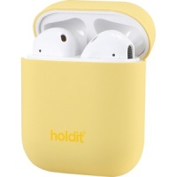 Holdit Silicone Case AirPods Yellow