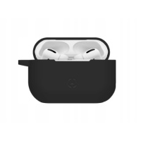 Etui Celly AirPods - etui ochronne na słuchawki, czarne