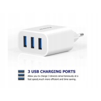 Amoner 3-portowa Ładowarka IW1801 3xUSB 3A