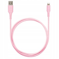 Kabel Nomadelic USB-A do Lightning 2,5 m, Różowy