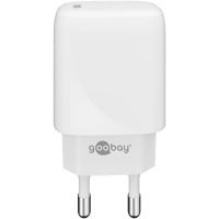 Szybka ładowarka USB-C PD 20W biała Goobay