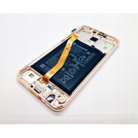 LCD Wyświetlacz z baterią do Huawei Mate 20 Lite Złoty 02352DKN ORG.