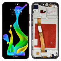 LCD EKRAN HUAWEI P20 LITE ANE-LX1, ANE-LX2, ANE-LX3 Z RAMKĄ CZARNY