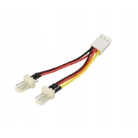 Kabel rozgałęźny DELTACO Y 3-pin -> 2 x 3-pin