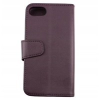 Etui portfelowe na iPhone'a 7/8/SE 2020 - ciemnofioletowe