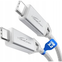 KabelDirekt USB-C - 0,6 m, 240 W typu C - biały